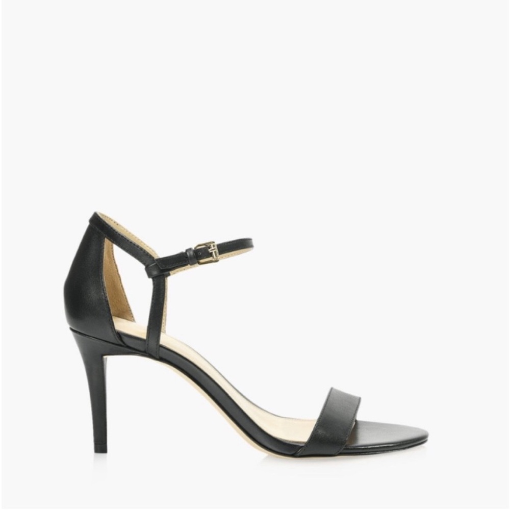 MICHAEL Michael Kors Black Strappy Heels